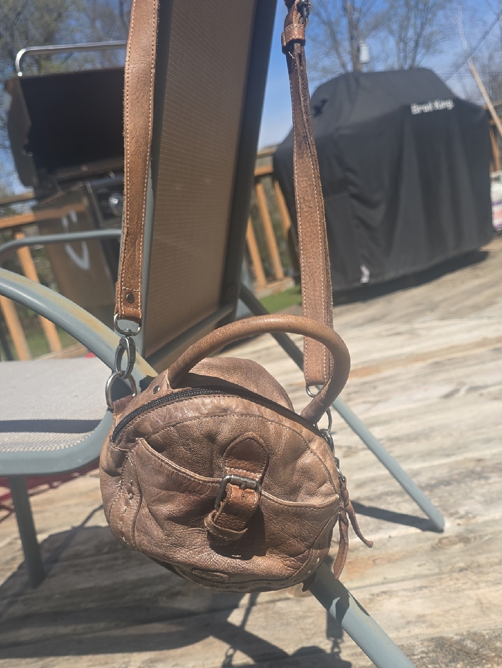 Bed Stu Arenfield Leather Crossbody Shoulder Handbag
